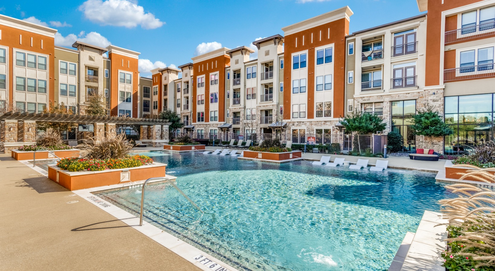 the pool at The  Carson @ Twin Creeks